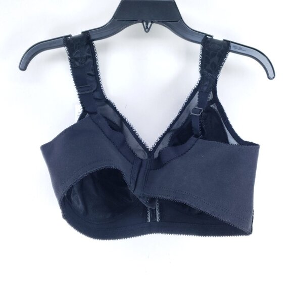 Playtex 18 Hr Bra Size 38D Original Comfort Strap Black - Picture 4 of 6
